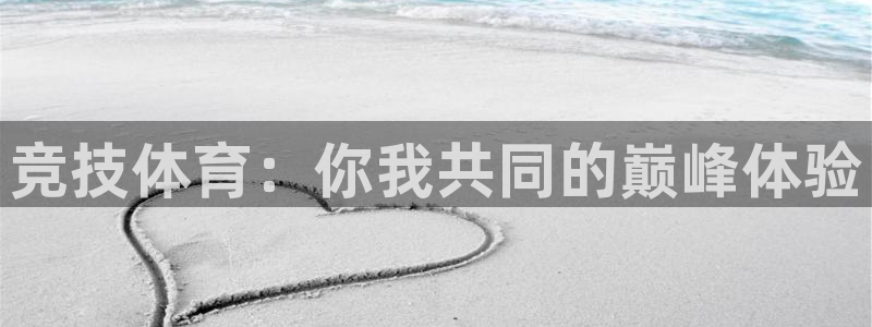 杏鑫平台招商：竞技体育：你我共同的巅峰体验