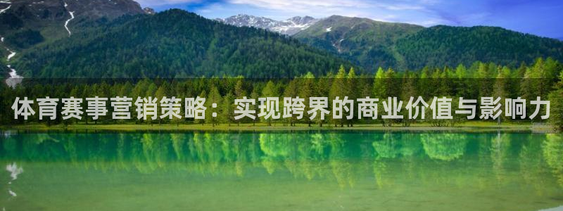 杏鑫4官网：体育赛事营销策略：实现跨界的商业价值与影响力